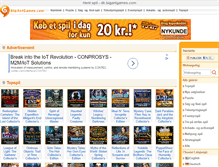 Tablet Screenshot of dk.bigantgames.com