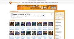 Desktop Screenshot of fr.bigantgames.com